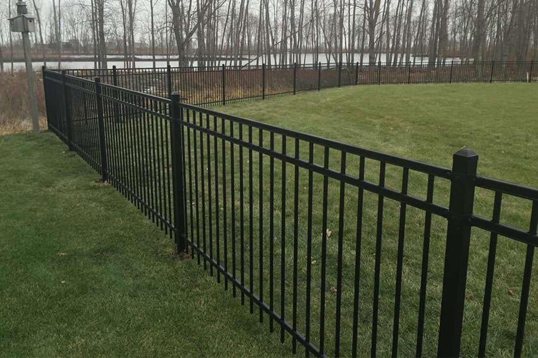 Extraordinaire Fence - Ornamental Iron install in Sioux Falls