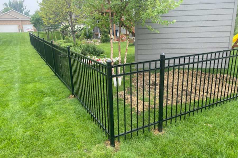 Extraordinaire Fence - Ornamental Iron install in Sioux Falls